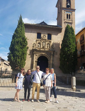 Kirche in Albaicín, Granada