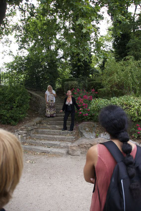 acte theatral de la Compagnie de  la Yole 