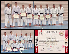 SSKU Dan prüfungen 2014 Schöftland (Akatsuki Karate 暁空手)