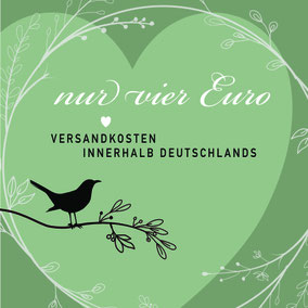 günstige Versandkosten von vier Euro bei WARE FREUDE