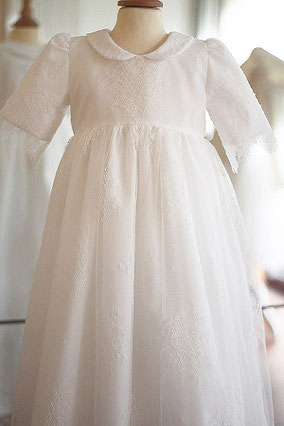 Robe bapteme dentelle online