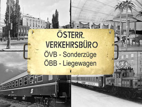 Das Österreichische Verkehrsbüro ÖVB in Wien, Liegewagenbetreuer auf ÖBB Liegewagen, Zugleiter auf Sonderzügen und Zugbegleiter auf Messezügen