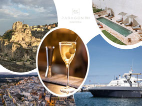 MAG Lifestyle Magazin Reisen Urlaub Reisen Italien Apulien Drehorte James Bond 007 No time to Die P-Boot Paragon 700 Gravina Filmszehnen Viadukt Ostuni
