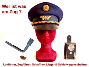 Wer ist was am Zug? Lokführer, Zugführer, Schaffner, Liegewagen- & Schlafwagenschaffner