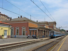  150 Jahre Eisenbahnen, Bahnhof Fiume der K.u.K Monarchie & der Südbahn Gesellschaft bis zum Bahnhof Rijeka heute in Kroatien