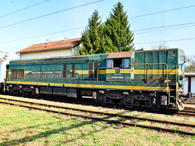 Diesellokomotiven GM-EMD G16 Oldies ŽRS 661 in Bosnien und Herzegowina