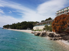 Tucepi, Hotel Jadran, vom Designhotel der jugoslawischen Geheimpolizei zum Luxusresort in Kroatien