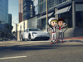 Porsche 4Kids -  gratis Spiele für Kinder wie Ausmalbilder, Bastelanleitungen, Memories, ...