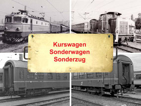 Eisenbahnfachbegriffe für Züge: Relation, Kurswagen, Sonderwagen & Flügelzüge