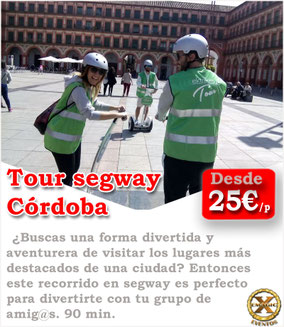 ruta en segway cordoba