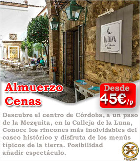cena cordoba despedidas