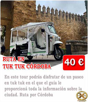 ruta tuk tuk Cordoba