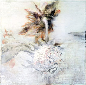 出品作「Hermia」（油彩、テンペラ）個人蔵