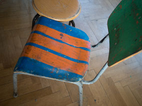 LichtwarkSchule-Stuhl. Foto: Reimar Palte