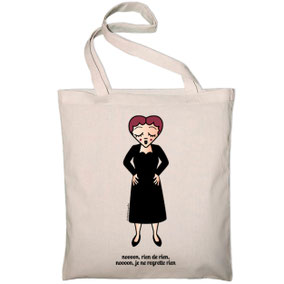 TOTE BAG "RIEN DE RIEN"  copyright Stephanie Gerlier 2018 / T FOR TIGER