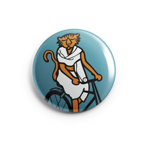 BADGE MAGNET MIROIR by T FOR TIGER / copyright Stephanie Gerlier