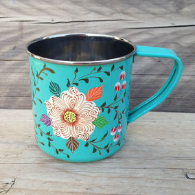 VAISELLE INDE_MUG ENAMEL