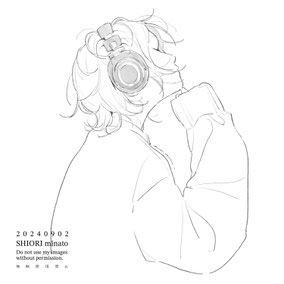 湊しおりオリジナルイラスト