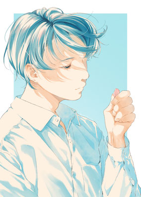 湊しおりオリジナルイラスト