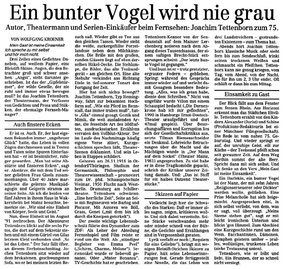 Rheinzeitung Mainz, November 1993