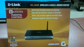Modem D-Link DSL-2640B WIRELESS G - Codice 0002014 € 20,00