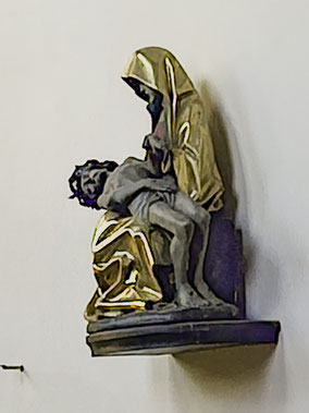 Bild: Pieta 15. Jh. in der Église Notre-Dame-de-la-Nativité de Saverne