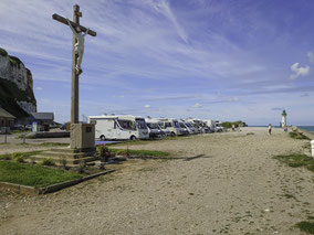 Bild: Wohnmobilreise Normandie, hier Saint-Valery-en-Craux