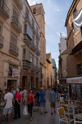 Bild: In den Straßen von Málaga, Spanien 