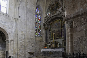 Bild: Hauptaltar in der Église abbatiale Saint-Sauveur in Montivilliers