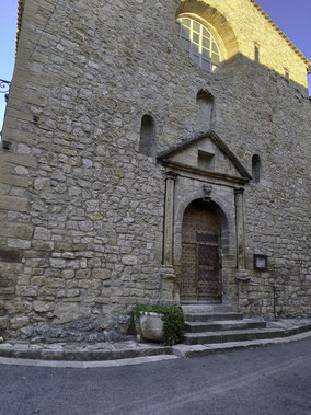 Bild: Kirche in Châteaudouble im Departement Var