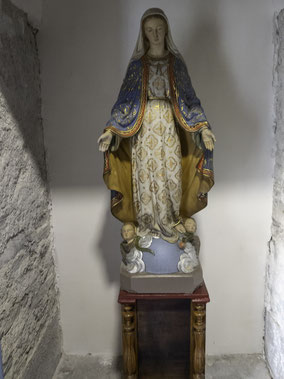 Bild: Statue in der Église Notre-Dame-de-l’Assomption in Bagnères-de-Luchon 