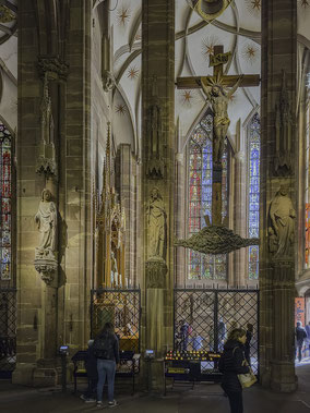 Bild: Blick in die Katharinen-Kapelle in der Cathédrale Notre-Dame de Strasbourg