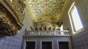 Bild: Decke der Capela de São Miguel in der Universität Coimbra