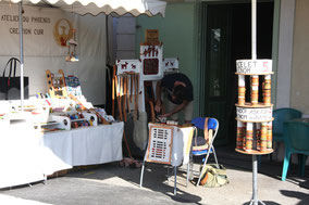Bild: Markt in Coustellet