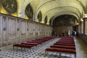 Bild: der Kapitelsaal der Abbaye aux Hommes 