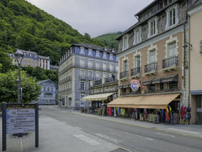 Bild: In den Straßen von Cauterets