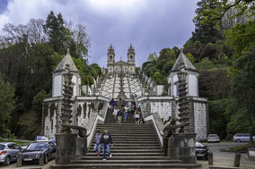 Bild: Bomes Jesus in Braga in Portugal