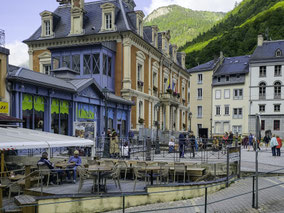 Bild: In den Straßen von Cauterets