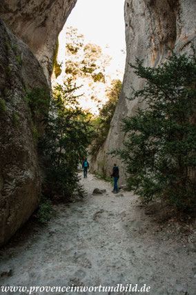 Bild: Wanderung in der Gorges de Régalon, Luberon 