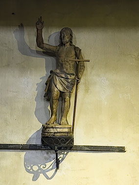 Bild: Innendekoration der Église N. D. de l´Assomption in Ascain