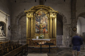 Bild: Altar des Hl. Stephan 17. Jh. in der Cathédrale Notre-Dame et Saint-Léonce de Fréjus 