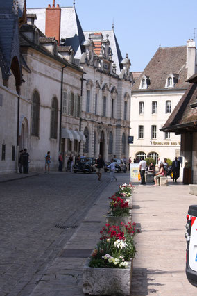 Bild: in den Straßen von Beaune