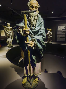 Bild: Automatenskulpturen "Alter" im Musée de l'Œuvre Notre-Dame in Strasbourg