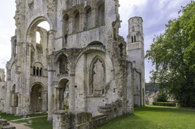 Bild: Ursprüngliches Querschiff in der Abbaye de Jumièges