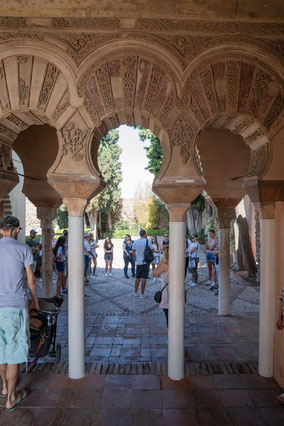 Bild: Alcazaba in Málaga 