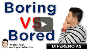 Aprende a diferenciar Bored y Boring con estos 6 ejemplos – Incluye QUIZ digital