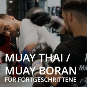 Menükachel Muay Thai oder Muay Boran für Fortgeschrittene