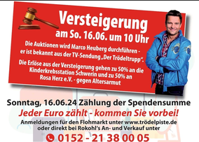 Spenden Auktion Rokohl´s