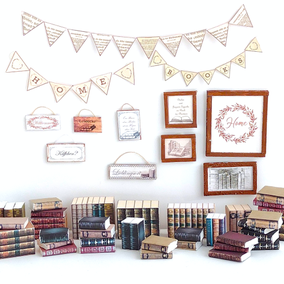 Miniatur-Bücher basteln