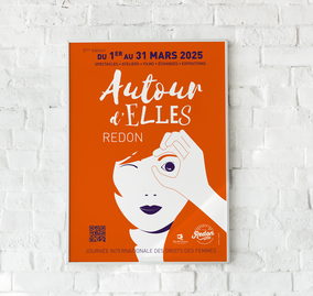 AFFICHE / ILLUSTRATION // AUTOUR D'ELLES